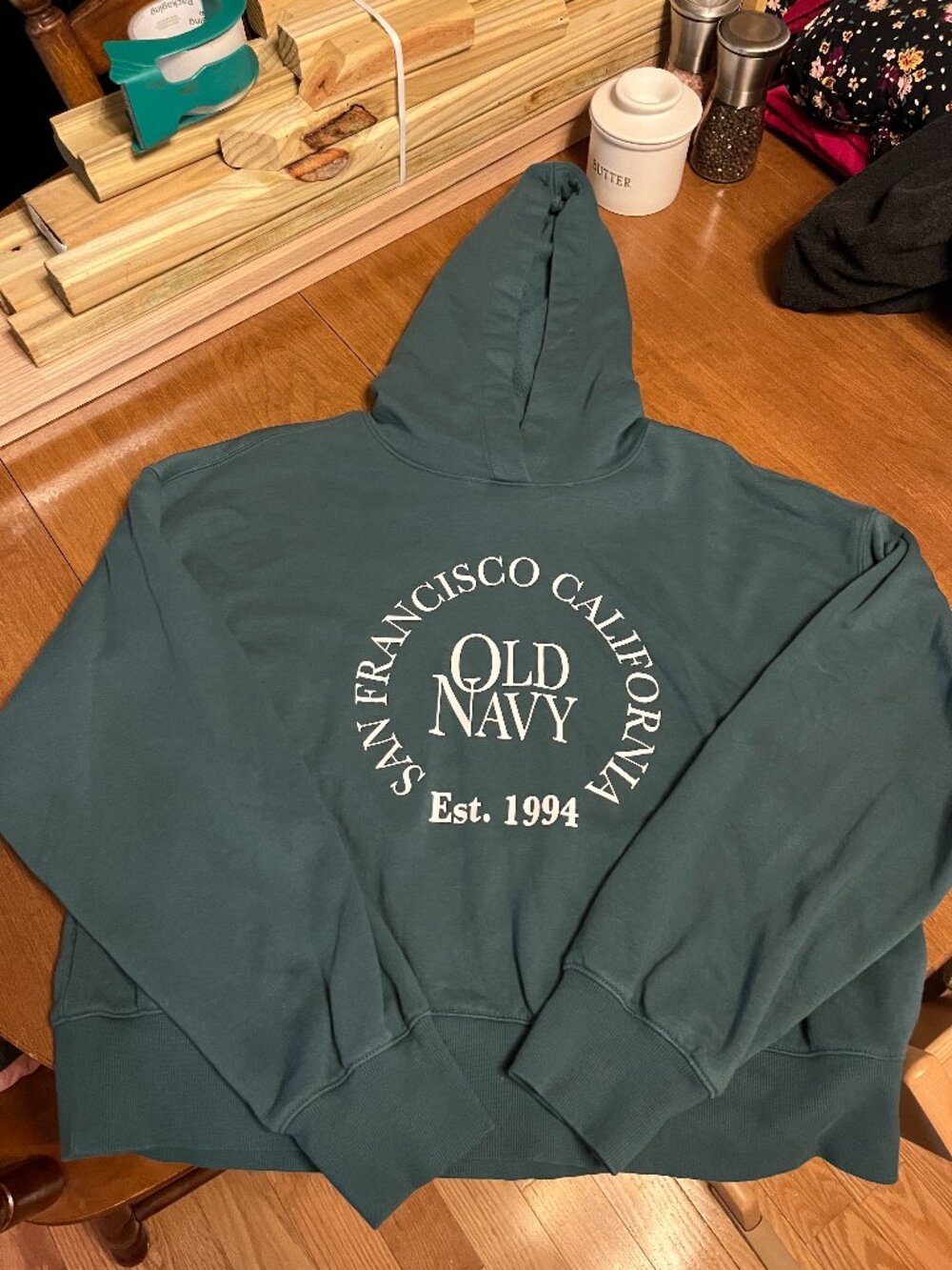 Old Navy San Francisco Cropped Hoodie